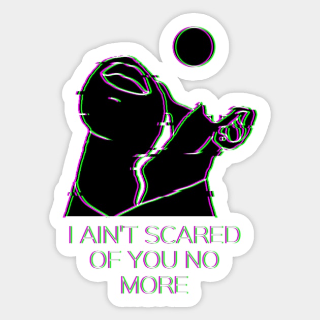 AJR "I Ain't Scared of You No More" Sticker by NoahStDesigns